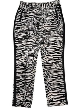 Olsen Lisa Zebra Print Pants